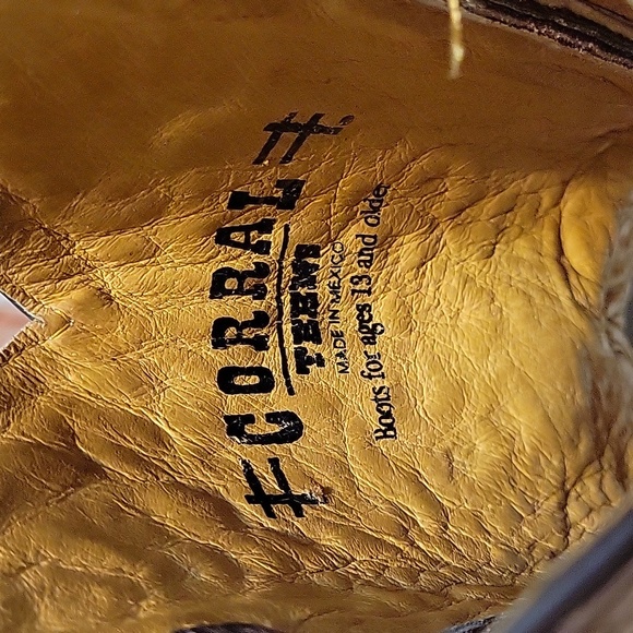 Corral Teen Western Boots - Picture 4 of 6